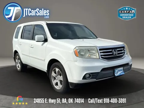 White 2015 Honda Pilot EX-L Sport Utility 4D for sale in Broken Arrow, OK