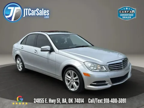 Silver 2014 Mercedes-Benz C-Class C 300 4MATIC Sport Sedan 4D for sale in Broken Arrow, OK