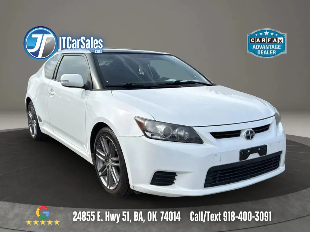 White 2012 Scion tC Hatchback Coupe 2D for sale in Broken Arrow, OK