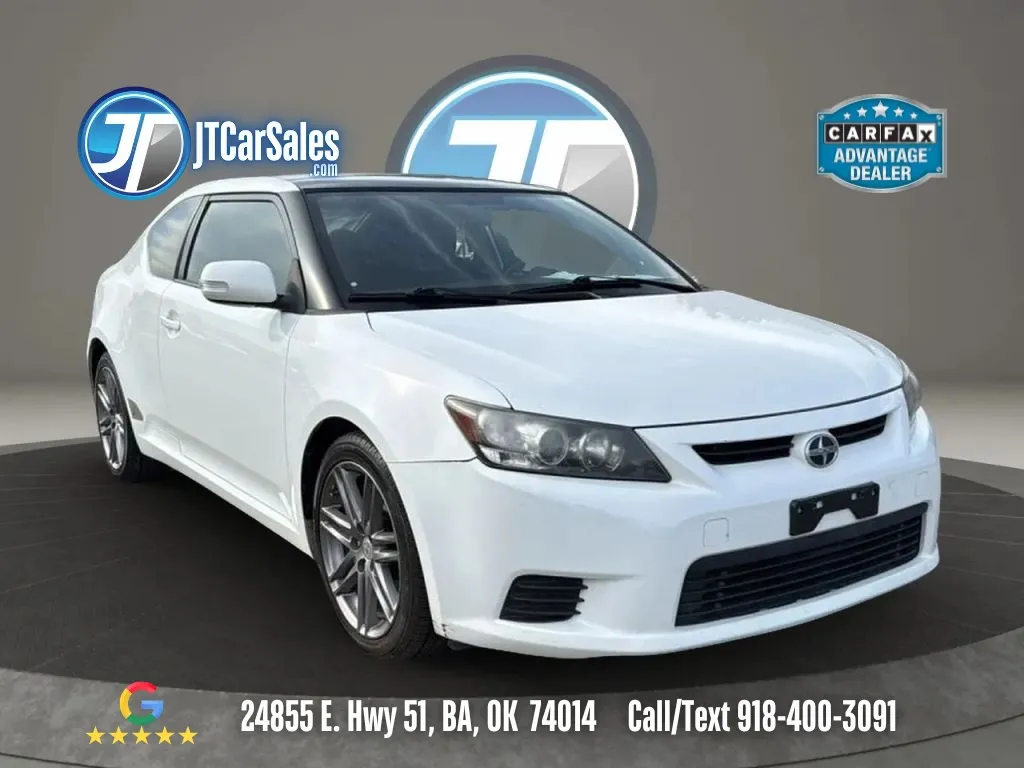 White 2012 Scion tC Hatchback Coupe 2D for sale in Broken Arrow, OK
