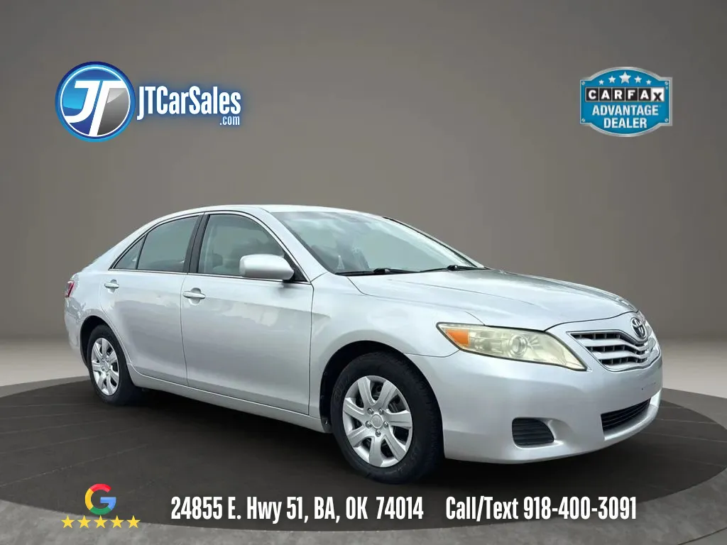 Silver 2010 Toyota Camry LE Sedan 4D for sale in Broken Arrow, OK