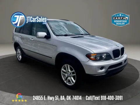 Silver 2004 BMW X5 3.0i Sport Utility 4D for sale in Broken Arrow, OK