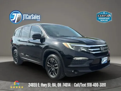 Black 2016 Honda Pilot EX-L Sport Utility 4D for sale in Broken Arrow, OK
