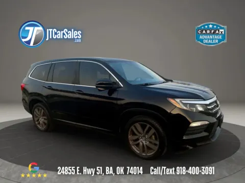 Black 2016 Honda Pilot EX-L Sport Utility 4D for sale in Broken Arrow, OK