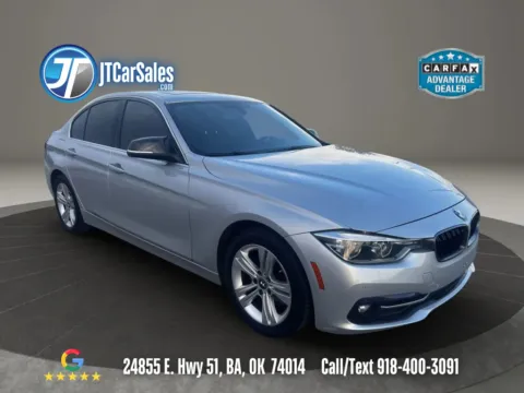 Silver 2017 BMW 3 Series 330i Sedan 4D for sale in Broken Arrow, OK
