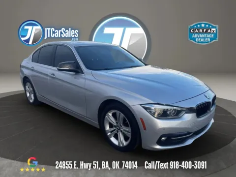 Silver 2017 BMW 3 Series 330i Sedan 4D for sale in Broken Arrow, OK