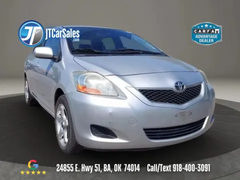 Silver 2010 Toyota Yaris Sedan 4D for sale in Broken Arrow, OK