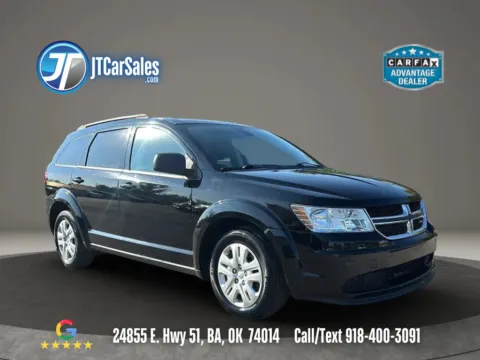Black 2019 Dodge Journey SE w/Value Pkg Sport Utility 4D for sale in Broken Arrow, OK