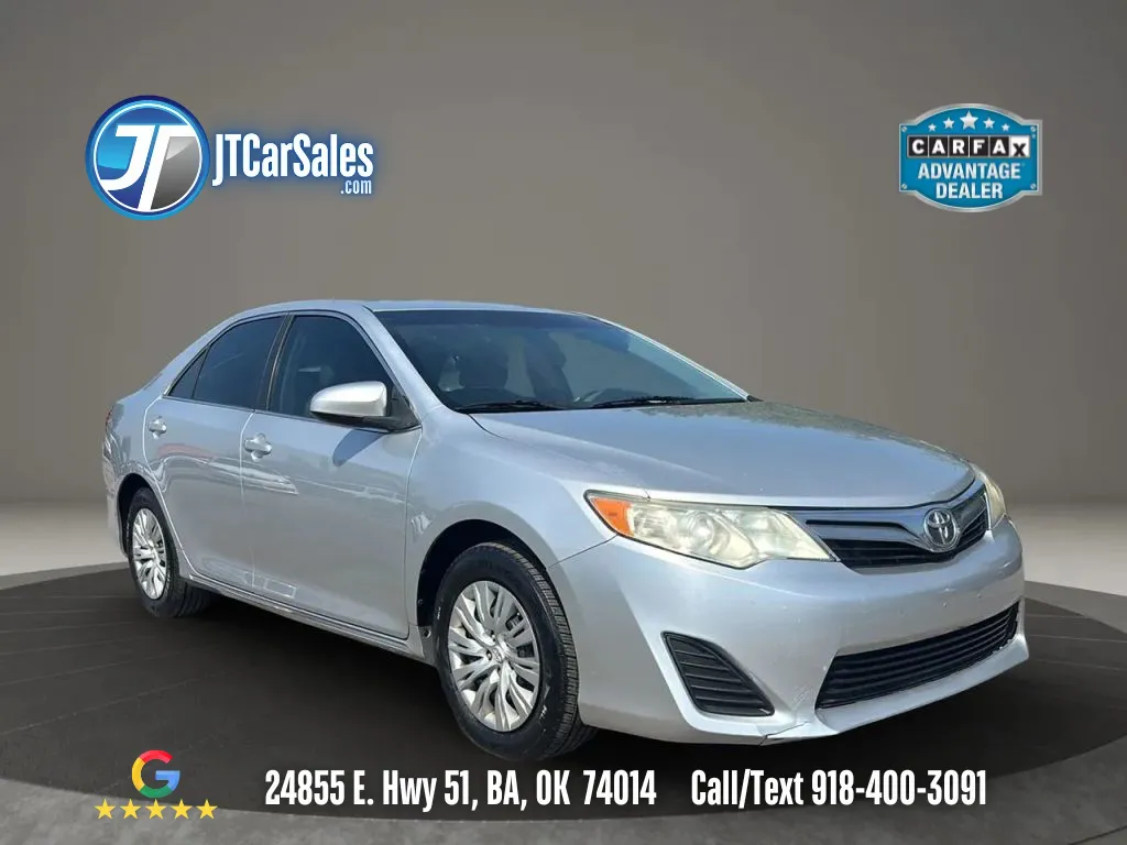 Silver 2013 Toyota Camry LE Sedan 4D for sale in Broken Arrow, OK