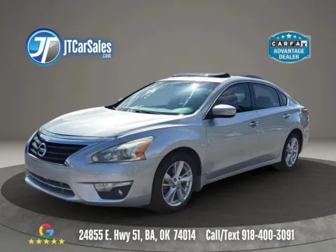Silver 2015 Nissan Altima 2.5 SV Sedan 4D for sale in Broken Arrow, OK