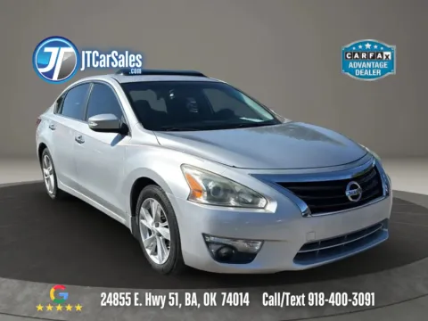Silver 2015 Nissan Altima 2.5 SV Sedan 4D for sale in Broken Arrow, OK