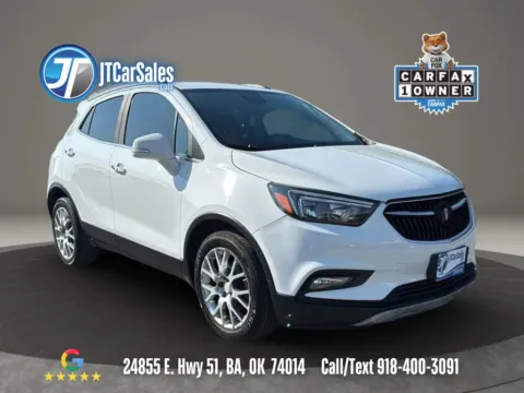 White 2019 Buick Encore Sport Touring Sport Utility 4D for sale in Broken Arrow, OK