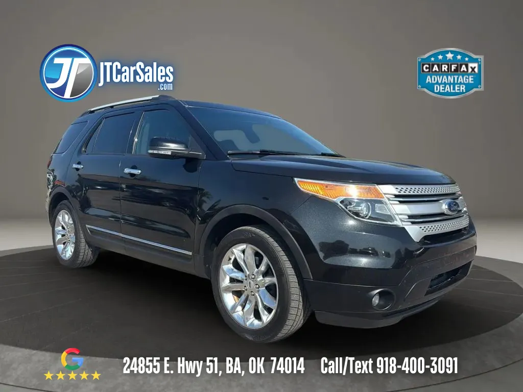 Black 2015 Ford Explorer XLT Sport Utility 4D for sale in Broken Arrow, OK