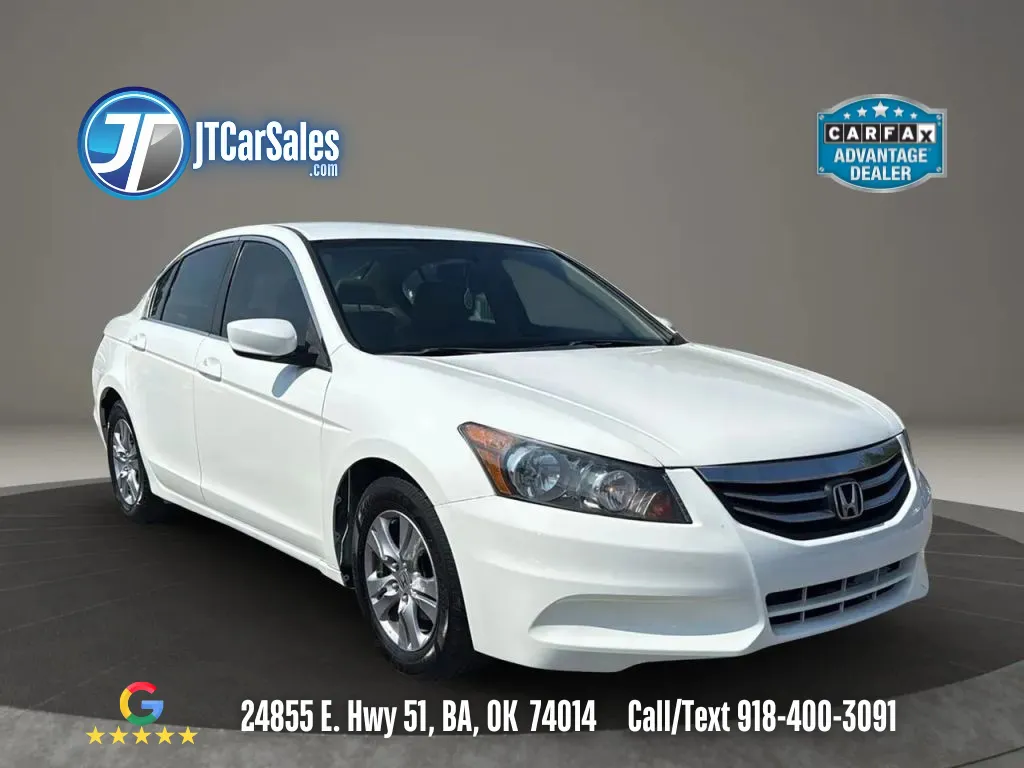 White 2012 Honda Accord SE Sedan 4D for sale in Broken Arrow, OK