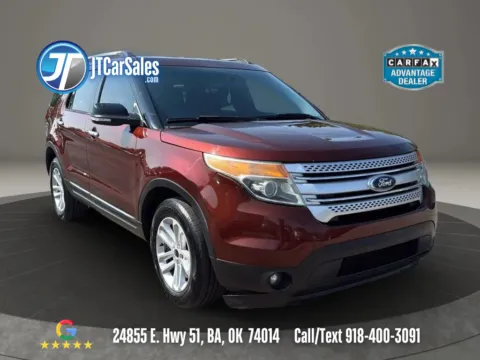 Brown 2015 Ford Explorer XLT Sport Utility 4D for sale in Broken Arrow, OK