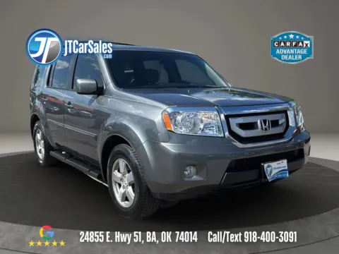Gray 2009 Honda Pilot EX Sport Utility 4D for sale in Broken Arrow, OK
