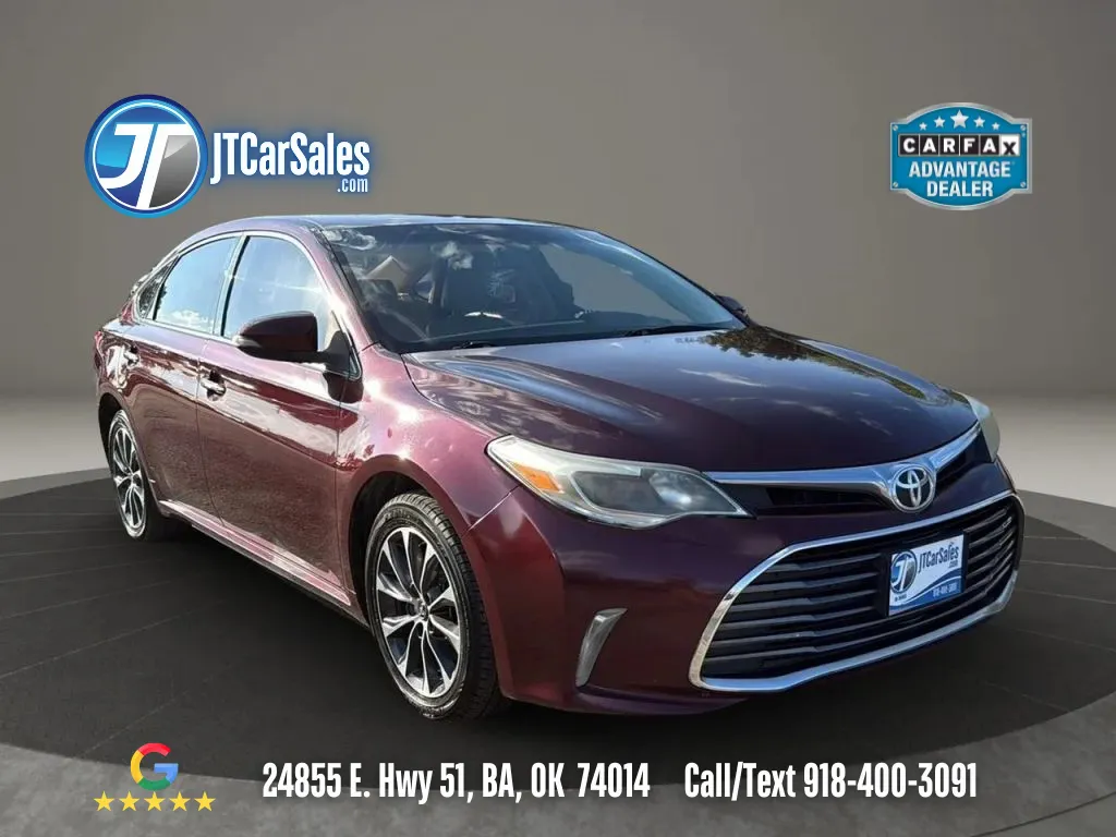 Red 2016 Toyota Avalon XLE Sedan 4D for sale in Broken Arrow, OK