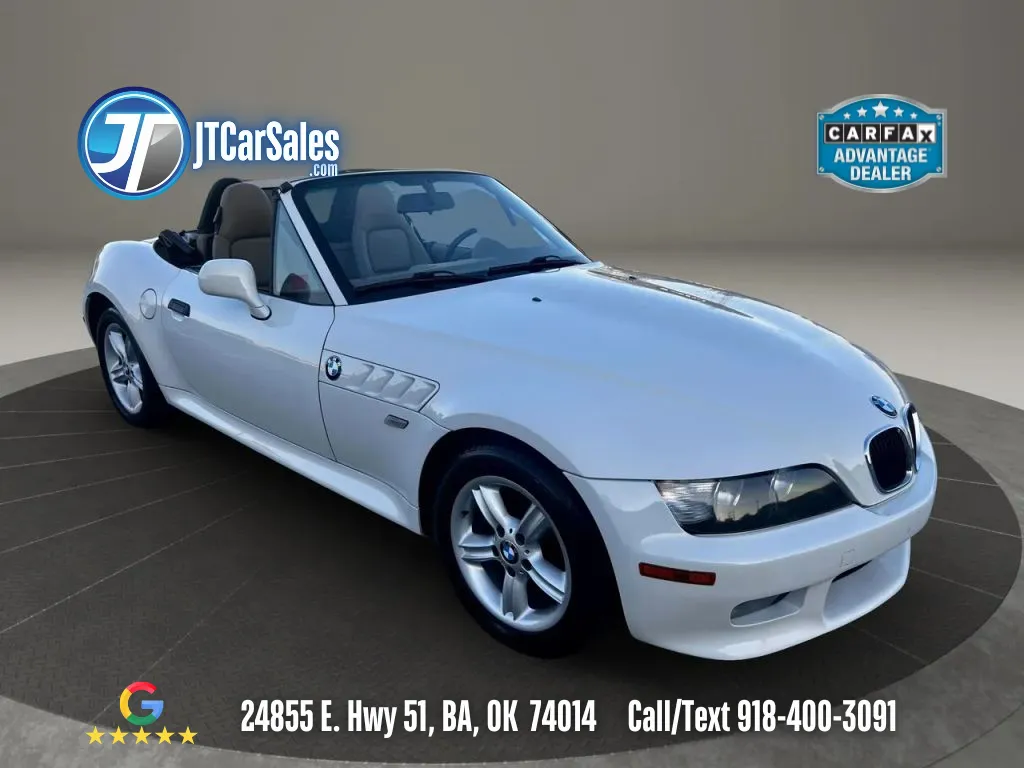White 2001 BMW Z3 2.5i Roadster 2D for sale in Broken Arrow, OK