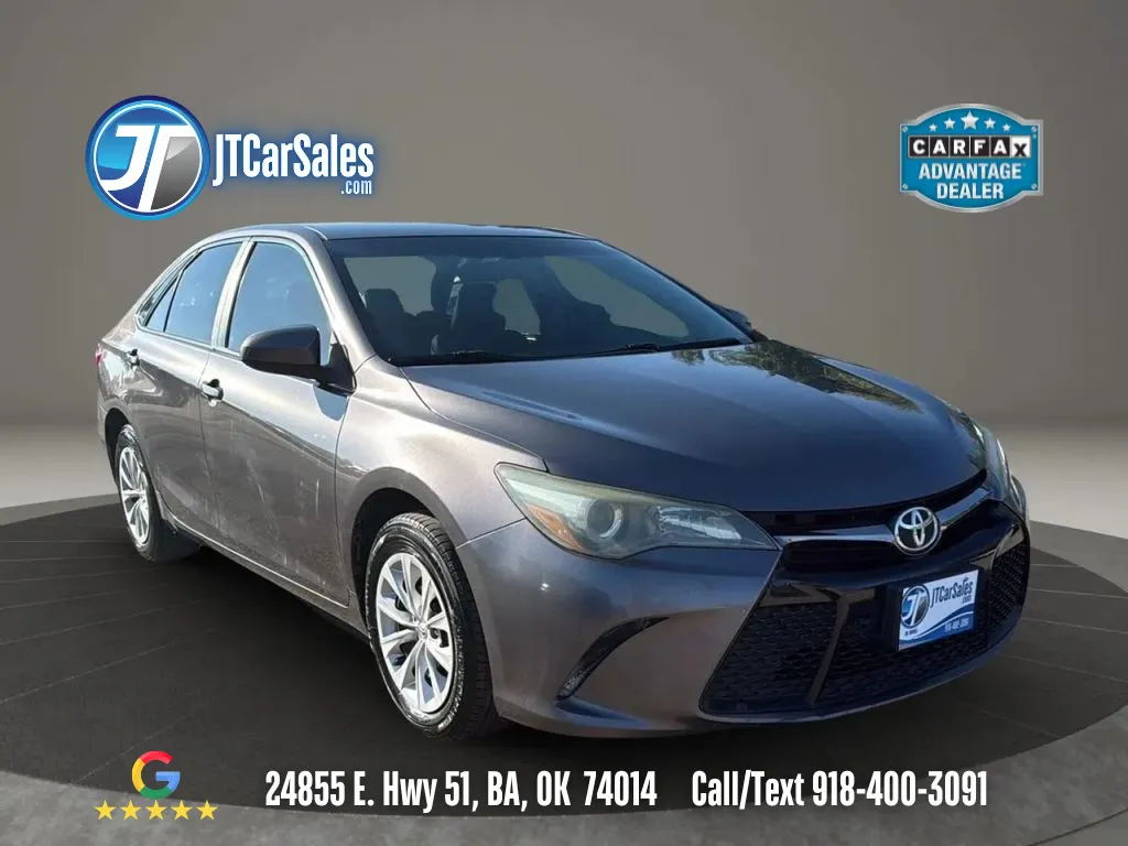 Gray 2015 Toyota Camry SE Sedan 4D for sale in Broken Arrow, OK