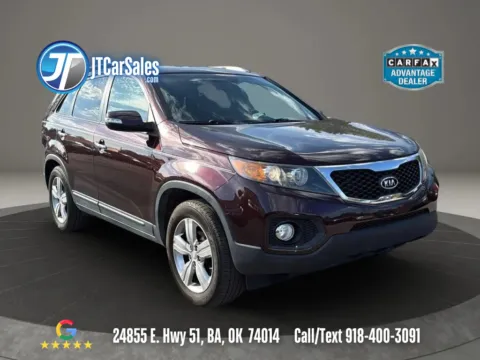 Red 2012 Kia Sorento EX Sport Utility 4D for sale in Broken Arrow, OK
