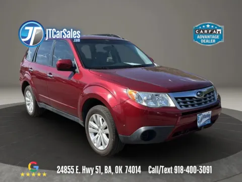 Red 2011 Subaru Forester 2.5X Premium Sport Utility 4D for sale in Broken Arrow, OK