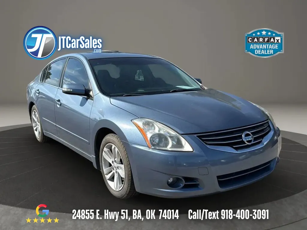 Blue 2012 Nissan Altima 3.5 SR Sedan 4D for sale in Broken Arrow, OK