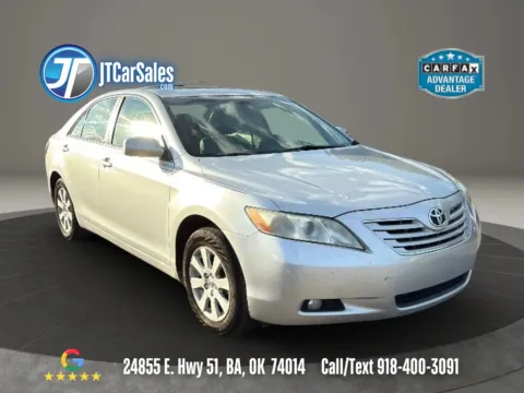 Silver 2008 Toyota Camry XLE Sedan 4D for sale in Broken Arrow, OK