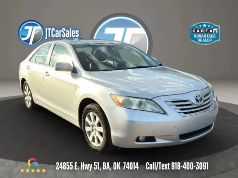 Silver 2008 Toyota Camry XLE Sedan 4D for sale in Broken Arrow, OK