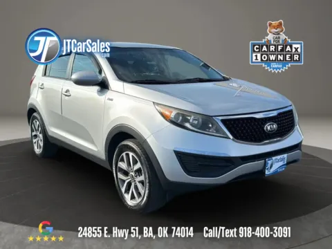 Silver 2016 Kia Sportage LX Sport Utility 4D for sale in Broken Arrow, OK