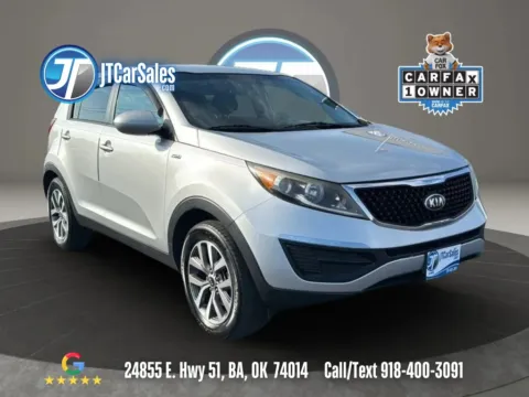Silver 2016 Kia Sportage LX Sport Utility 4D for sale in Broken Arrow, OK