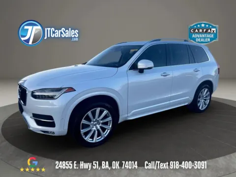 White 2017 Volvo XC90 T5 Momentum Sport Utility 4D for sale in Broken Arrow, OK