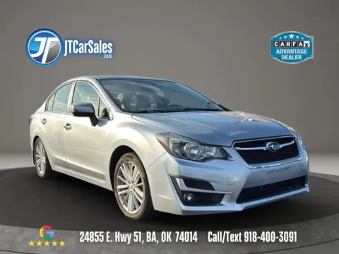 Silver 2016 Subaru Impreza 2.0i Limited Sedan 4D for sale in Broken Arrow, OK