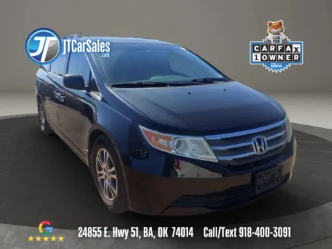 Black 2012 Honda Odyssey EX-L Minivan 4D for sale in Broken Arrow, OK