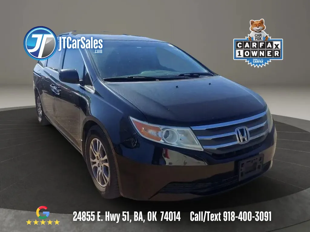 Black 2012 Honda Odyssey EX-L Minivan 4D for sale in Broken Arrow, OK