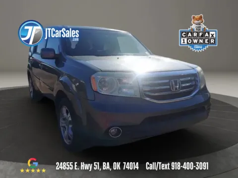 Gray 2013 Honda Pilot EX-L Sport Utility 4D for sale in Broken Arrow, OK