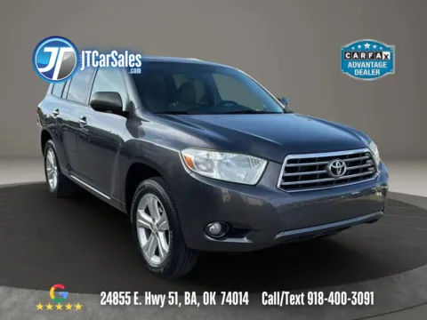 Gray 2008 Toyota Highlander Limited Sport Utility 4D for sale in Broken Arrow, OK