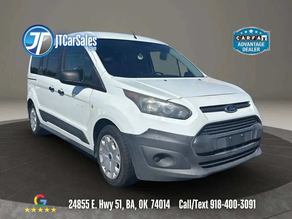 White 2014 Ford Transit Connect Passenger XL Van 4D for sale in Broken Arrow, OK
