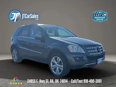 Gray 2010 Mercedes-Benz M-Class ML 350 Sport Utility 4D for sale in Broken Arrow, OK