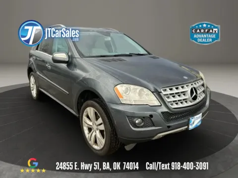 Gray 2010 Mercedes-Benz M-Class ML 350 Sport Utility 4D for sale in Broken Arrow, OK