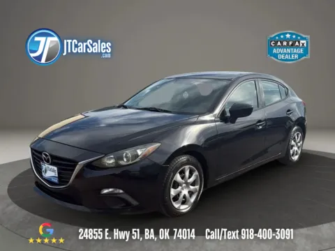 Black 2014 MAZDA MAZDA3 i Sport Hatchback 4D for sale in Broken Arrow, OK