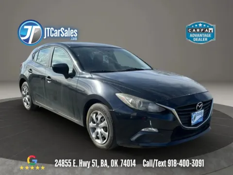 Black 2014 MAZDA MAZDA3 i Sport Hatchback 4D for sale in Broken Arrow, OK