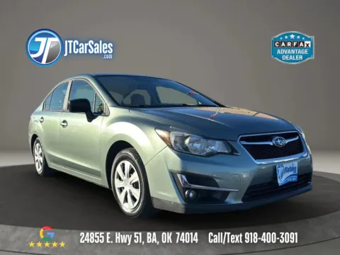 Green 2015 Subaru Impreza 2.0i Sedan 4D for sale in Broken Arrow, OK