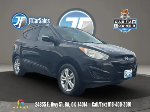 Black 2012 Hyundai Tucson GLS Sport Utility 4D for sale in Broken Arrow, OK