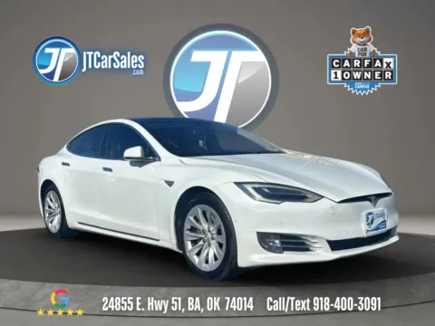White 2016 Tesla Model S 60 Sedan 4D for sale in Broken Arrow, OK