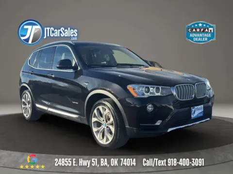 Black 2016 BMW X3 xDrive28i Sport Utility 4D for sale in Broken Arrow, OK