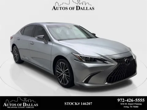 Silver 2023 Lexus ES 350 CAM,SUNROOF,CLMT STS,BLIND SPOT,18" WLS for sale in Irving, TX