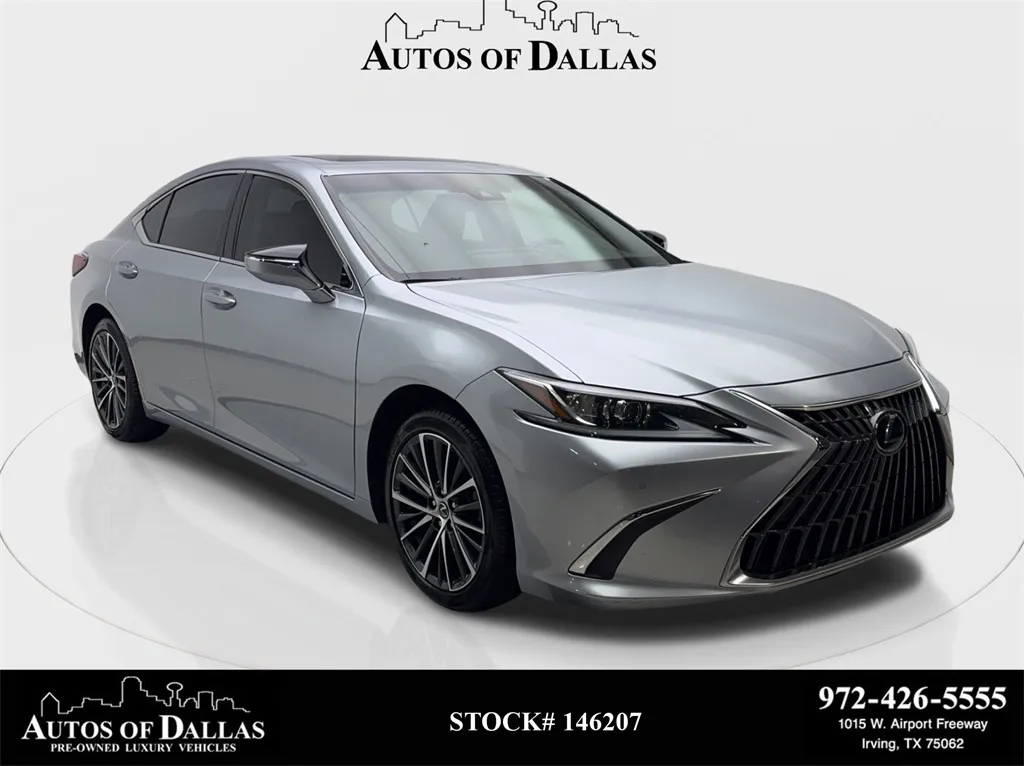 2023 Lexus ES 350 CAM,SUNROOF,CLMT STS,BLIND SPOT,18" WLS