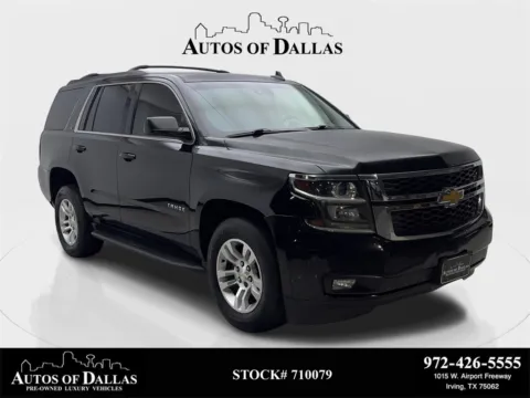 Black 2015 Chevrolet Tahoe LT for sale in Irving, TX