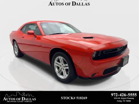 Orange 2023 Dodge Challenger SXT CAM,PARK ASST,20" WHLS for sale in Irving, TX