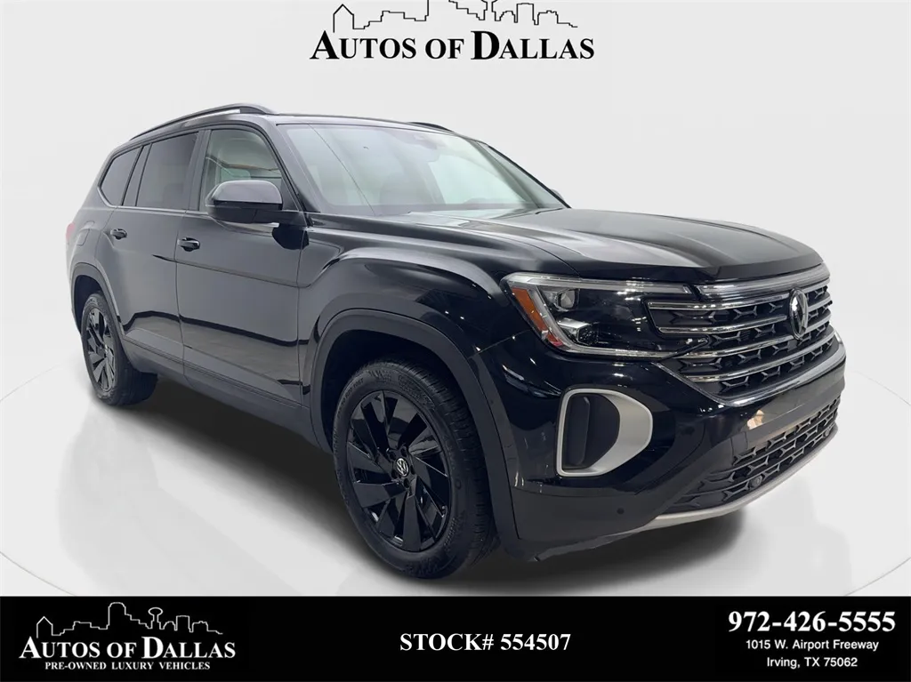2025 Volkswagen Atlas 2.0T SE w/Technology CAM,PANO,HTD STS,BLIND SPOT,3 for sale in Irving, TX